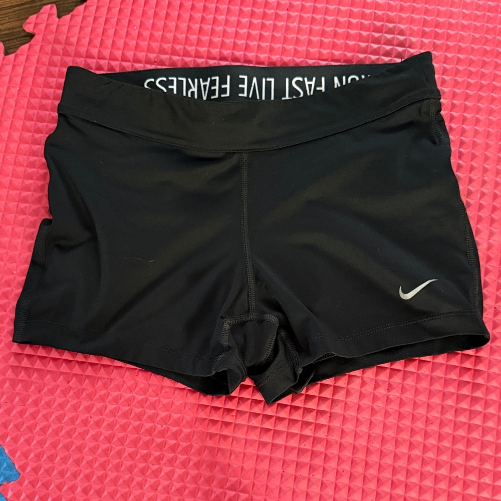 Nike Women's Black Athletic Shorts
